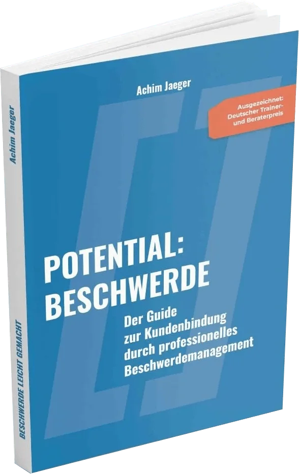 Buchcover: Potential: Beschwerde. Der Guide zur Kundenbindung durch professionelles Beschwerdemanagement.